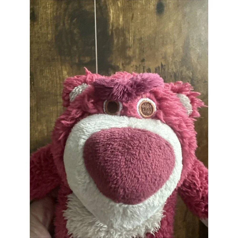 Authentic Disney Park Toy Story LOTSO Huggin Bear Pink Plush Stuffed Animal 7”